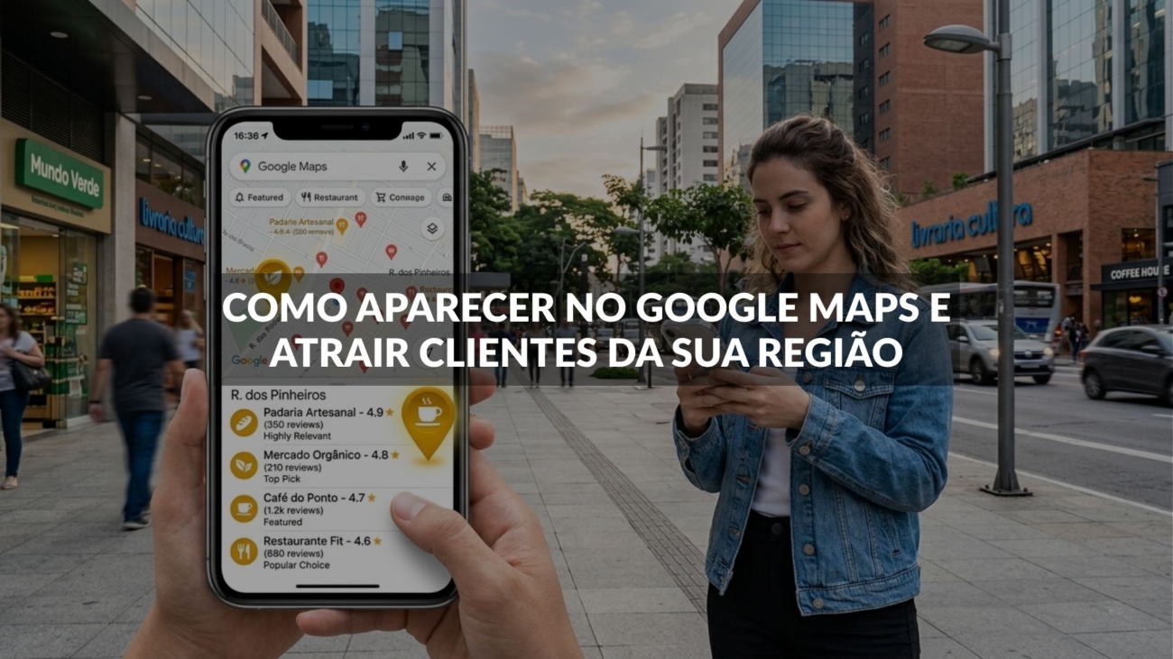 aparecer no Google Maps clientes locais