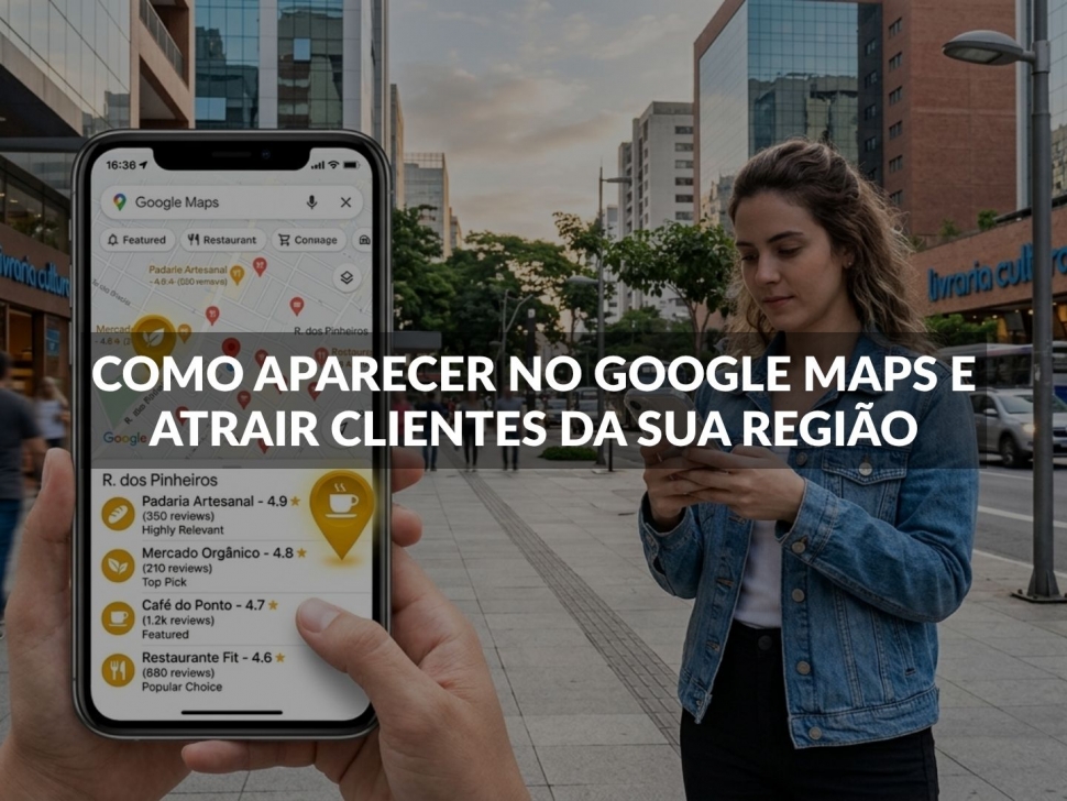 aparecer no Google Maps clientes locais