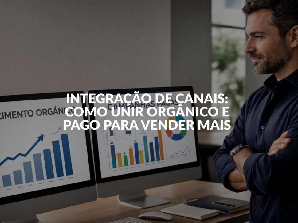 Integração de canais entre tráfego orgânico e pago
