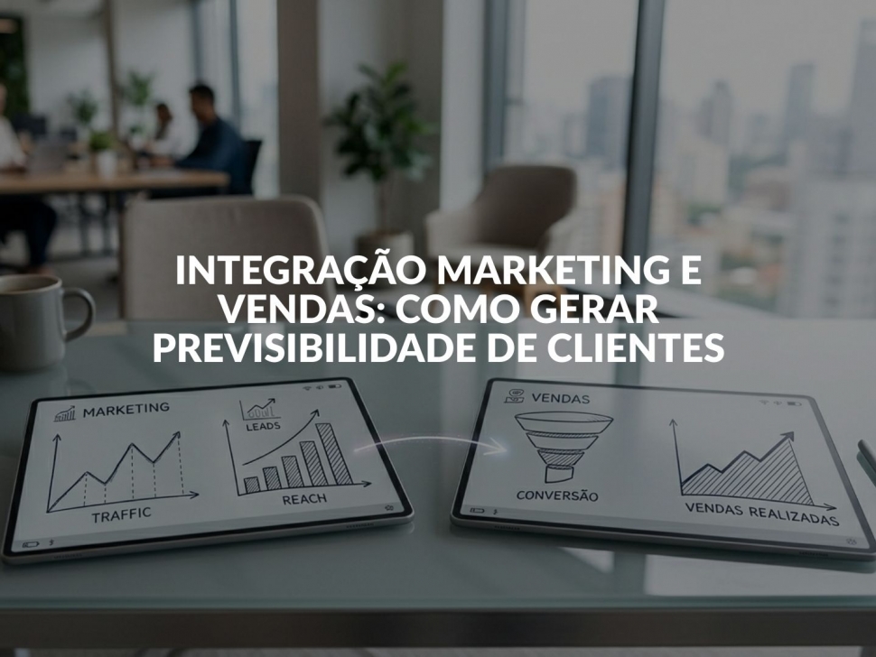 INTEGRAÇÃO MARKETING E VENDAS - COMO GERAR PREVISIBILIDADE DE CLIENTES